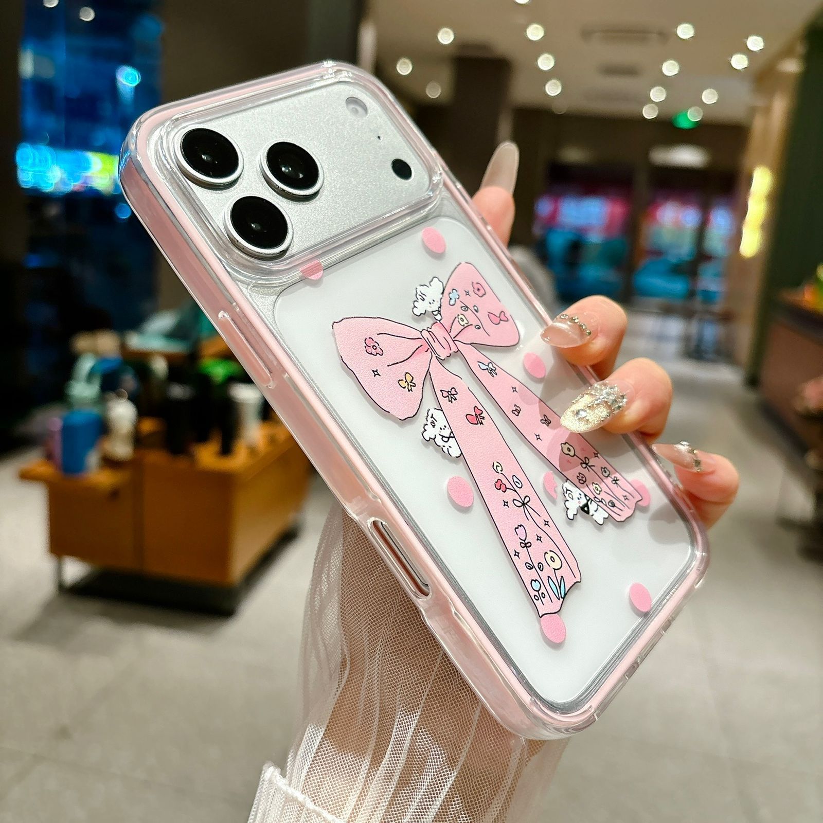 Printed Soft TPU Edge Dual Layer Back Hard case for iPhone