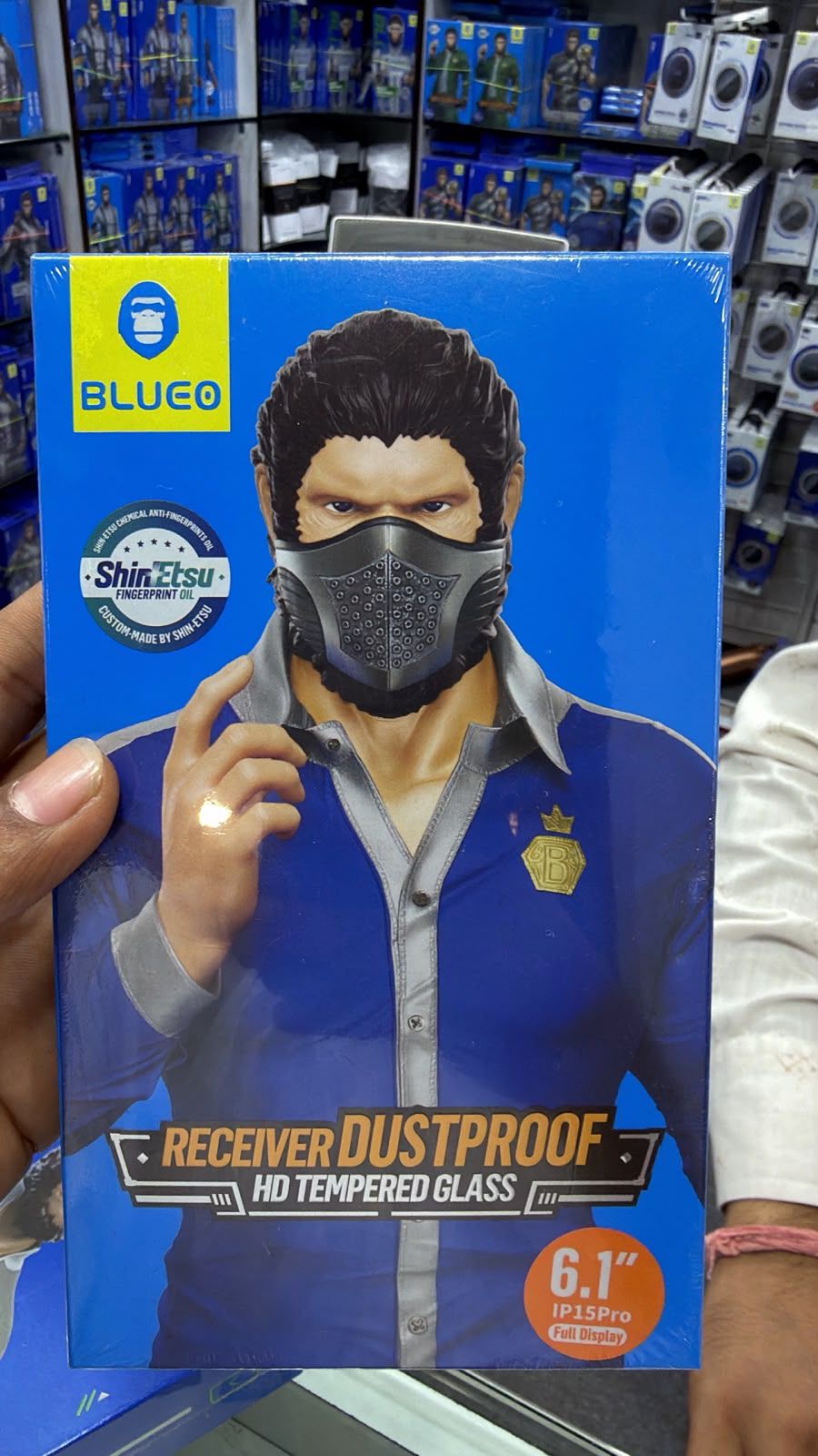 BLUEO HD FULL TEMPER GLASS