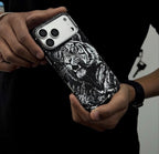 Luxo Carbon Texture Animal Series Magsafe