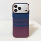 Luxo Carbon Sunset fusion Weave Texture Magsafe Case