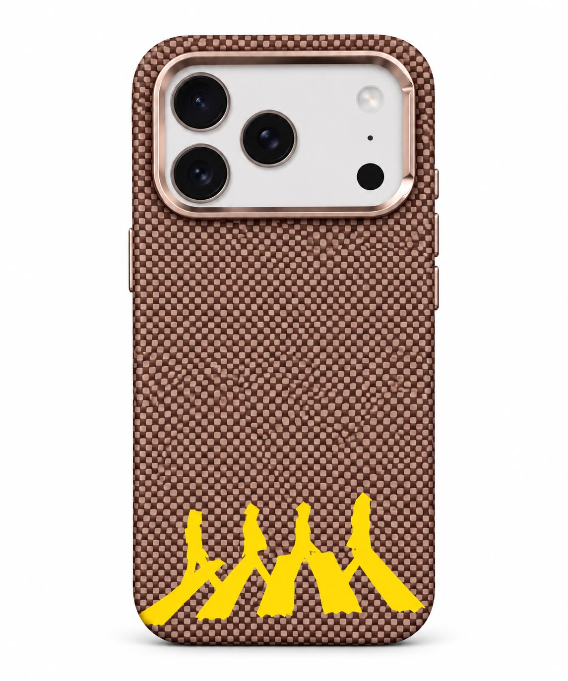 Luxo Carbon Road Crossing Style Magsafe Case