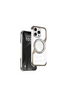 Protective Apple iPhone Back Cover - Titanium Armored Z Bumper Magsafe Case for iphone - Style 2
