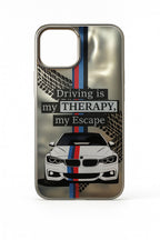 Protective Apple iPhone Back Cover - iPhone Shock Proof Case with detachable metal ring - Style 10