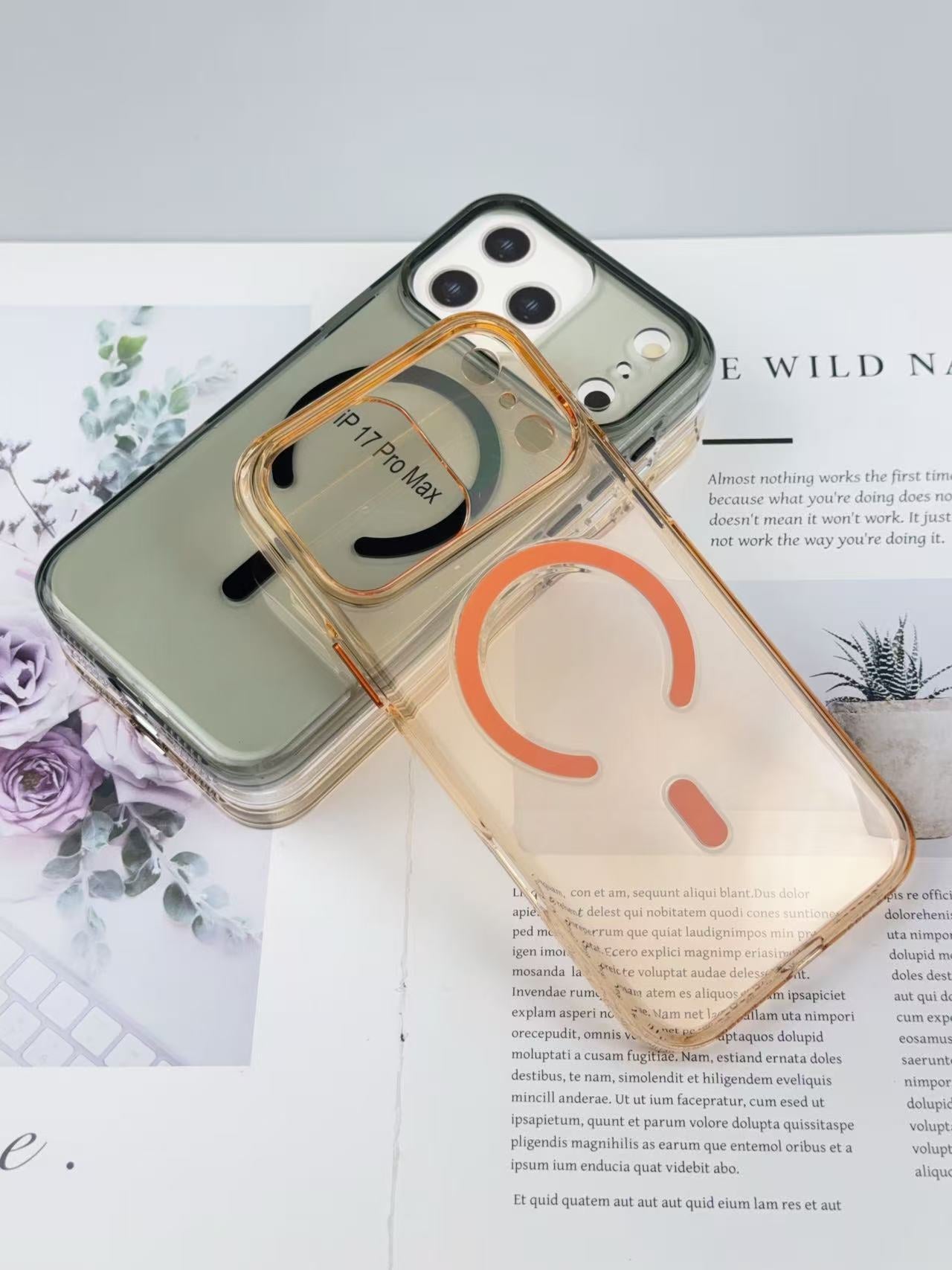 Anti-Yellow MagSafe Clear Case for iPhone