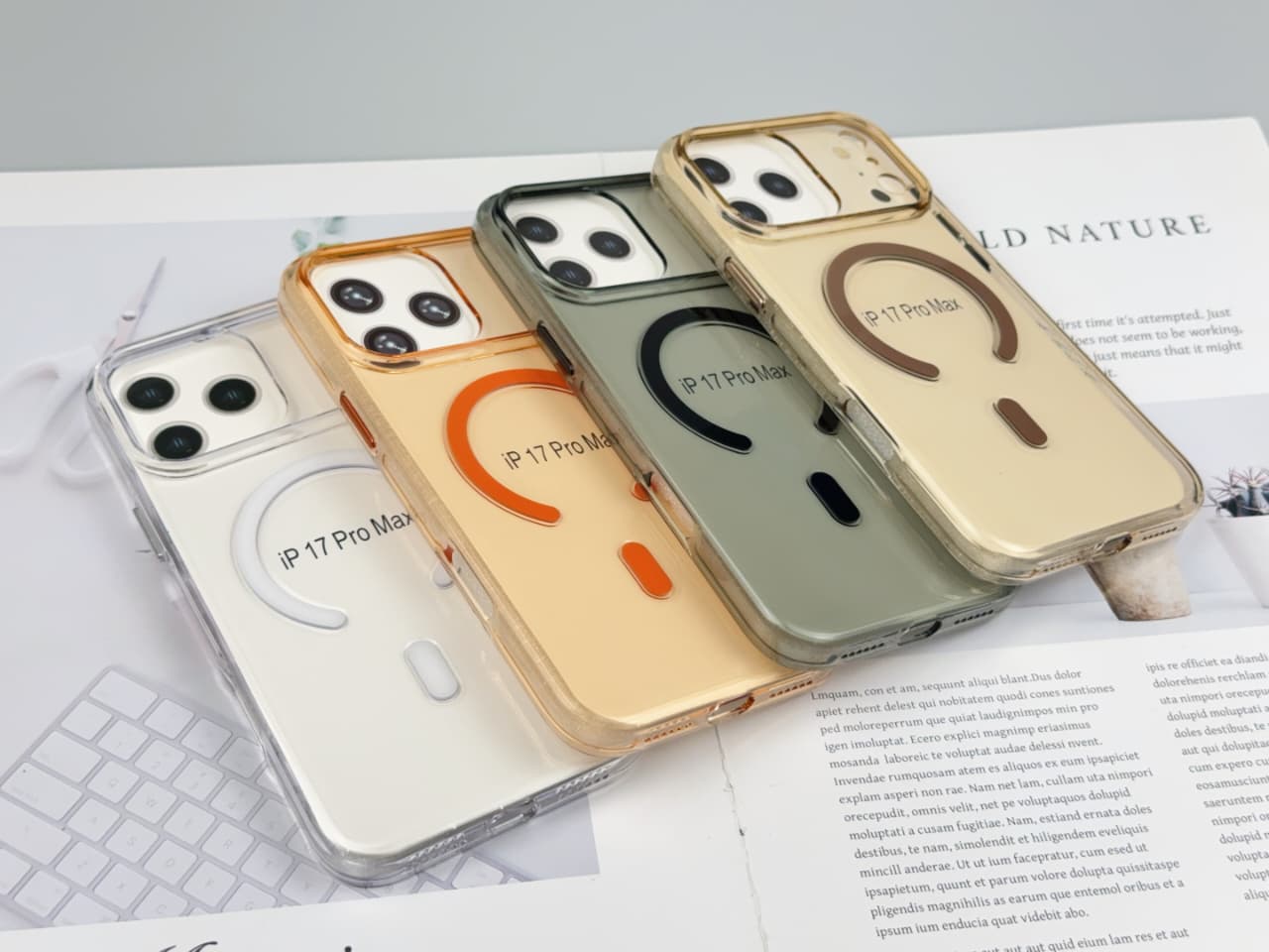 Anti-Yellow MagSafe Clear Case for iPhone