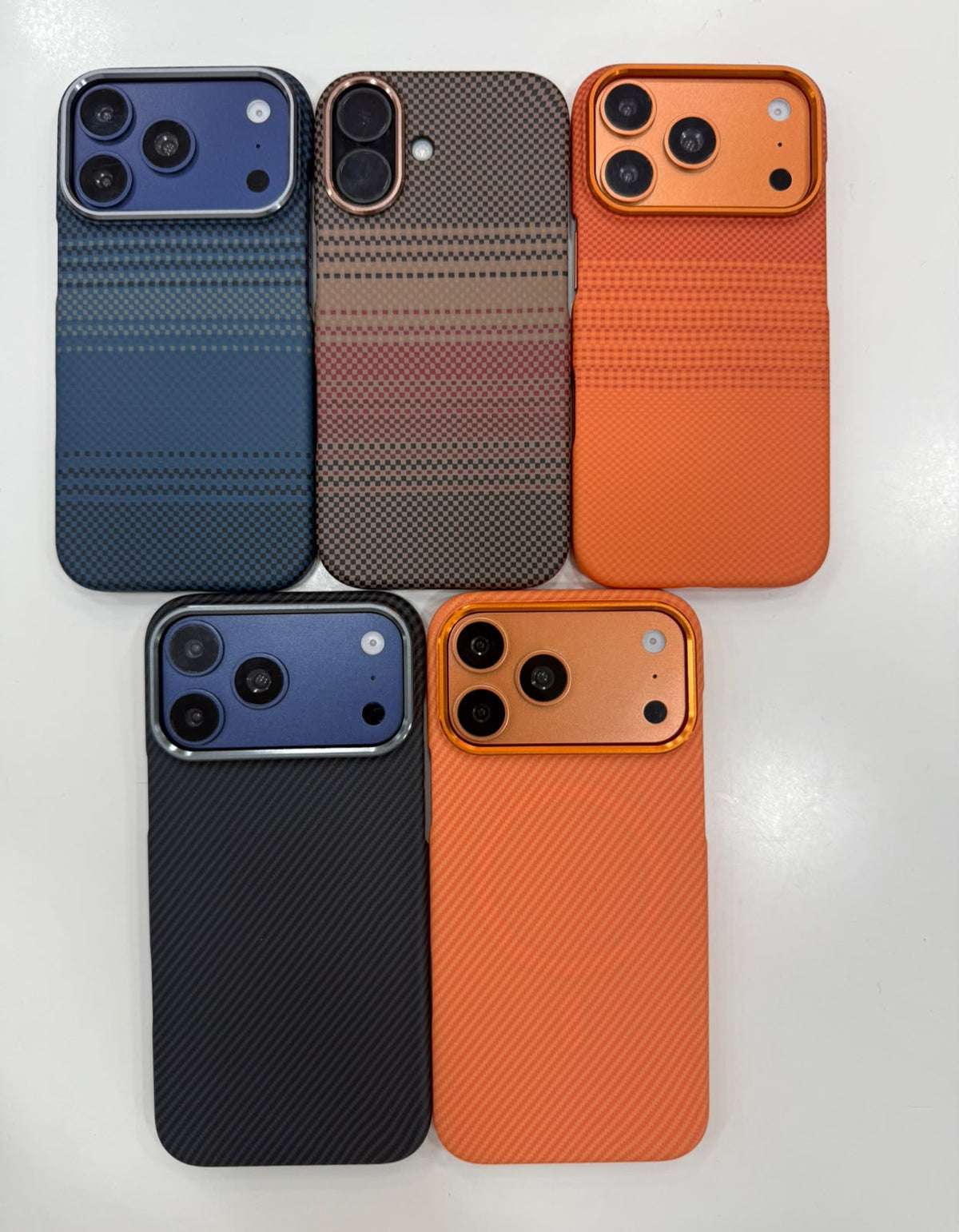 DINGEND SERIES KEVLAR CARBON CASE FOR IPHONE SERIES