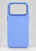 LUXO Hybrid Blue Color Pattern Magsafe Case