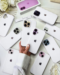 Liquid Silicon iPhone Case - White Mist