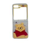 Winnie The Pooh Cute Cartoon Protective Back Case for Samsung Galaxy Z Flip 5 Mobile Case by CoverMeUp