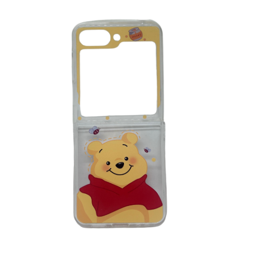 Winnie The Pooh Cute Cartoon Protective Case Cover for Samsung Galaxy Z Flip 5