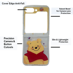 Winnie The Pooh Cute Cartoon Protective Back Case for Samsung Galaxy Z Flip 5 Mobile Case by CoverMeUp - Style 3