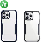 Protective Apple iPhone Back Cover - Protective Case Official XUNDD, Beatle Series Case for iPhone 16 Pro (Transparent - Black) - Style 3