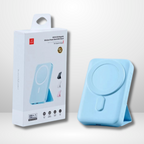 Xundd Magsafe Power Bank With stand 10000mah Real Capacity XDCH-034 (BLUE) Mobile Case by CoverMeUp - Style 2