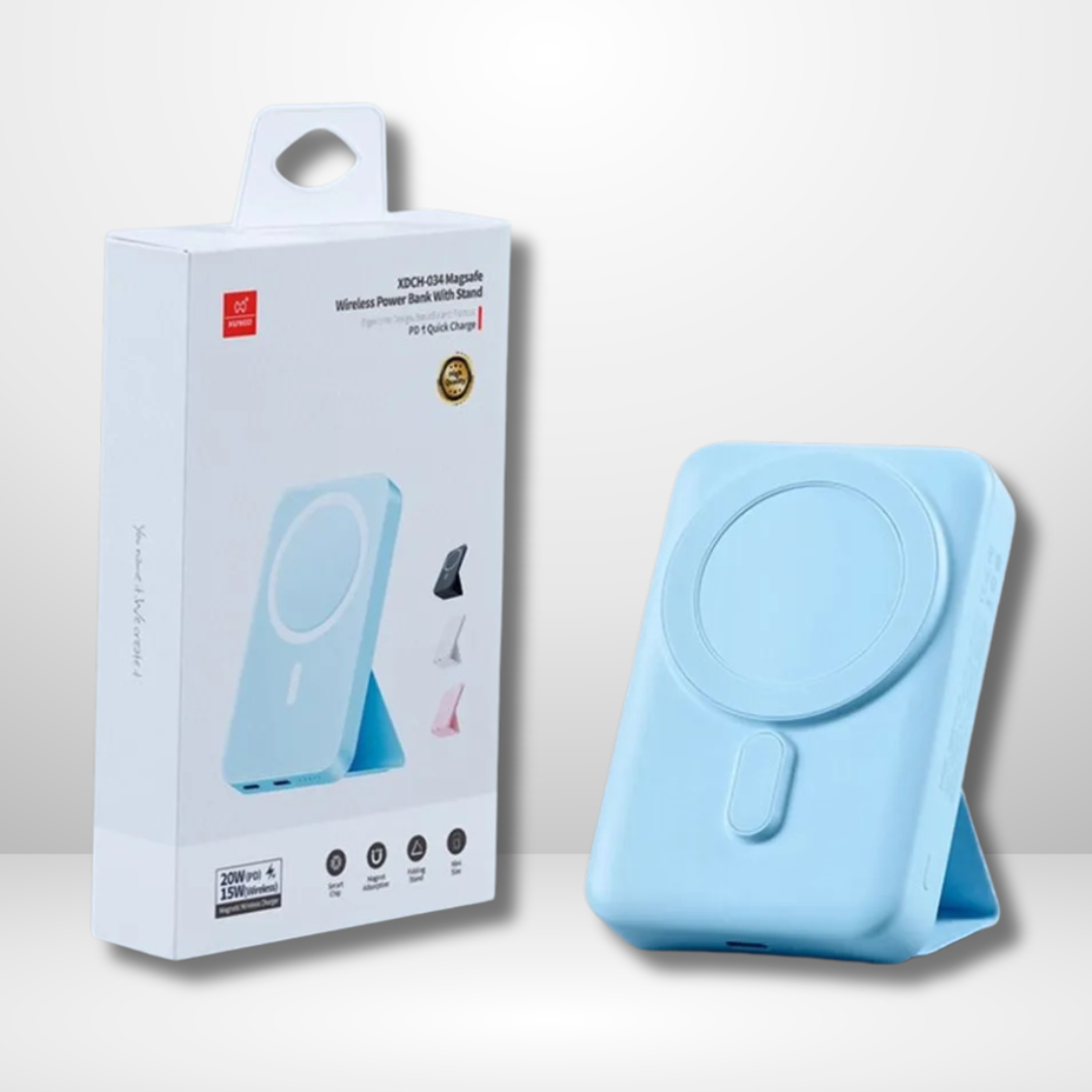 Xundd Magsafe Power Bank With stand 10000mah Real Capacity XDCH-034 (BLUE)