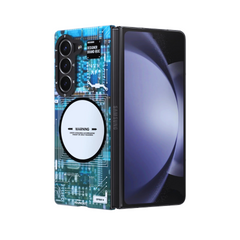 Circuit Board Futuristic Case for Samsung Galaxy Z Fold 6