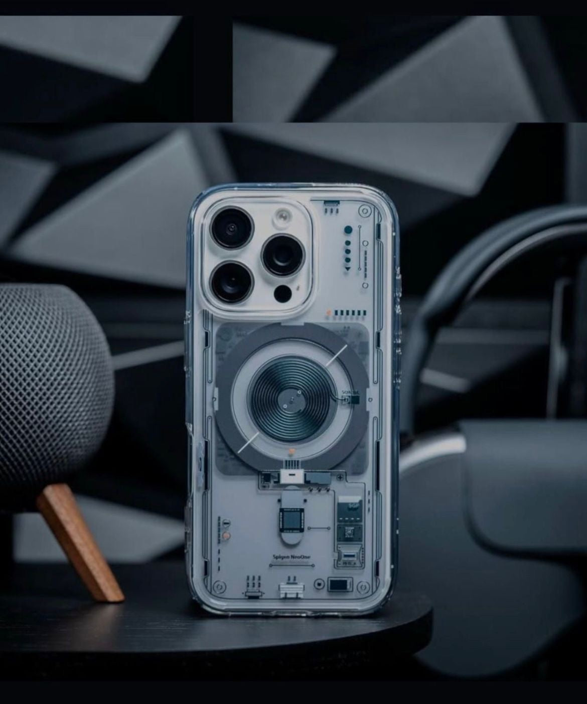 NEO ONE Ultra Hybrid CIrcuit Design Magsafe Case for iPhone 15 Pro Max