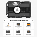 Aulumu G03 Multi-Tool Magnetic Metal Wallet | Frosted Cover | MagSafe