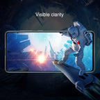 Galaxy A71 Ultra HD Full Coverage Tempered Glass Mobile Case by CoverMeUp - Style 7