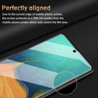 Galaxy A71 Ultra HD Full Coverage Tempered Glass Mobile Case by CoverMeUp - Style 11