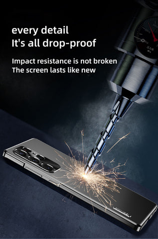 Galaxy S25 Series Luxury Magnetic Metal Frame Case Mobile Case by CoverMeUp - Style 19