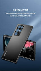 Luxury Magnetic Metal Frame Case - Samsung Mobile Case by CoverMeUp - Style 14