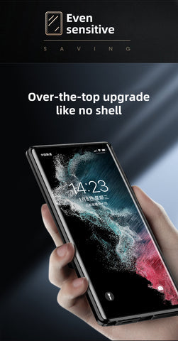 Luxury Magnetic Metal Frame Case - Samsung Mobile Case by CoverMeUp - Style 13