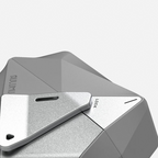 Aulumu A09 Geometric Case for AirPods Pro 1/2 | Lock & Lanyard