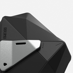Aulumu A09 Geometric Case for AirPods Pro 1/2 | Lock & Lanyard