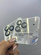 Lito Glossy Ultra Thin Camera Glass – Tempered Lens Protector for Smartphone Camera Mobile Case by CoverMeUp - Style 3