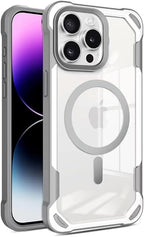 Protective Apple iPhone Back Cover - Silicone shockproof Bumper Case back cover in transparent with air cushion technology for iPhone