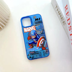 Cute Cartoon case for iPhone Luxury Anime shockproof back cover