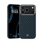 Protective Apple iPhone Back Cover - ArmorGrid ArmorAir Case built with Kevlar® Carbon Fibre for iPhone 17 Pro Max (Blue)