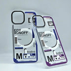 Protective Apple iPhone Back Cover - iPhone HD Label Print Magsafe Case