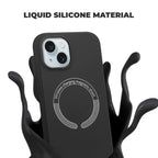 Protective Apple iPhone Back Cover - Silicon Case Magsafe  for iPhone - Style 11