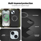 Protective Apple iPhone Back Cover - Silicon Case Magsafe  for iPhone - Style 13