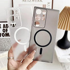 Slim Crystal smoke Magsafe Cover for Samsung Mobile Case by CoverMeUp - Style 5