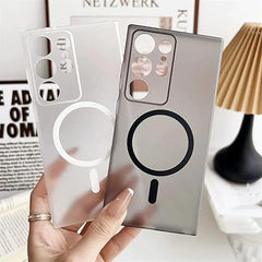 Slim Crystal smoke Magsafe Cover for Samsung
