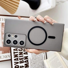 Slim Crystal smoke Magsafe Cover for Samsung