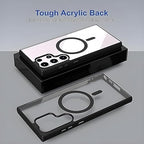 ULTRA HYBRID Anti Yellow Transparent Case FOR Samsung Galaxy S24 Ultra Mobile Case by CoverMeUp - Style 2