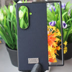 J-Case Leather Textured Case-Samsung Z Fold 8 Series
