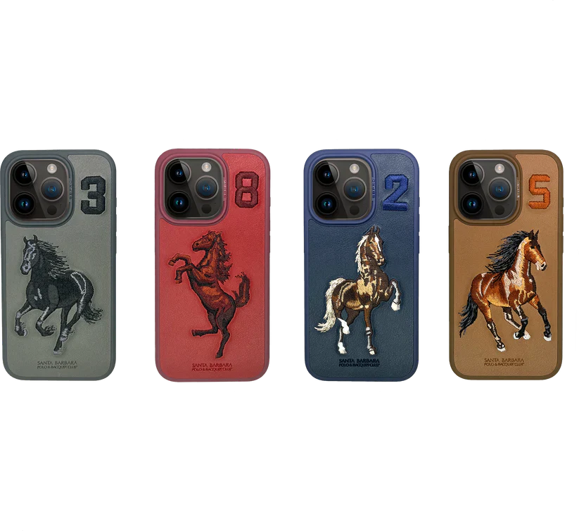 Santa Barbara Genuine Leather Case Boris Series for iPhone 15 Pro