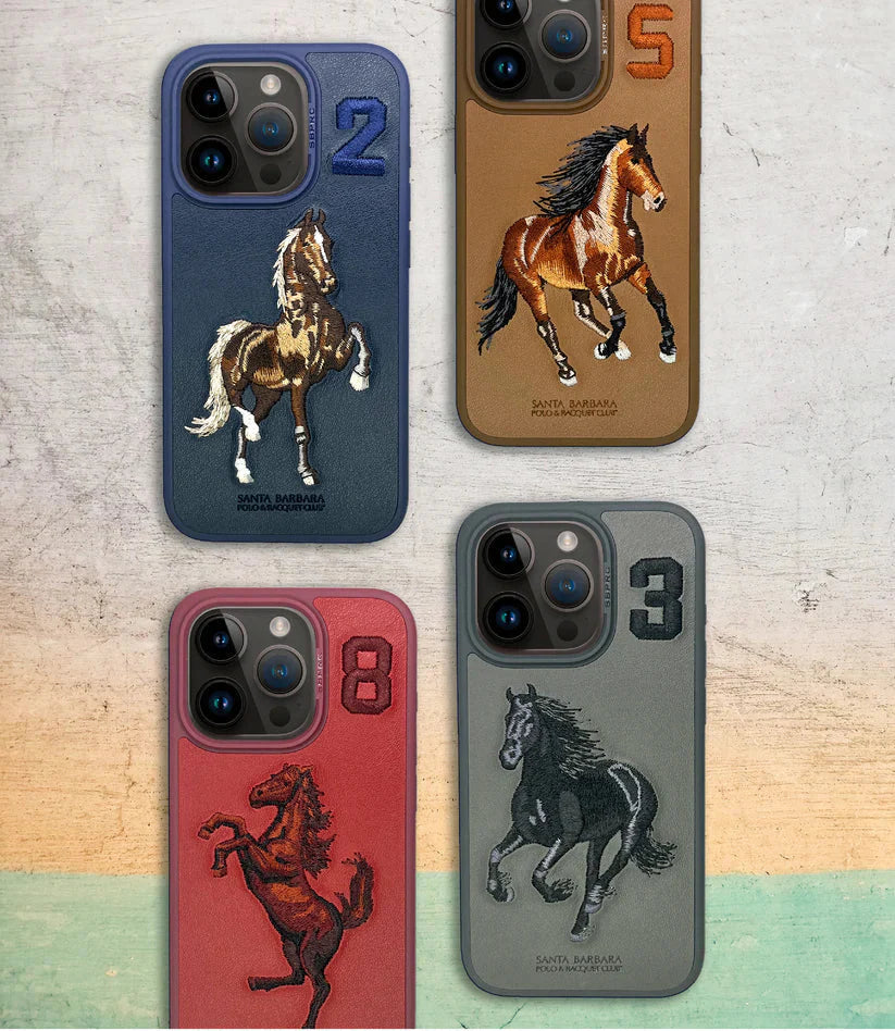 Santa Barbara Genuine Leather Case Boris Series for iPhone 15 Pro