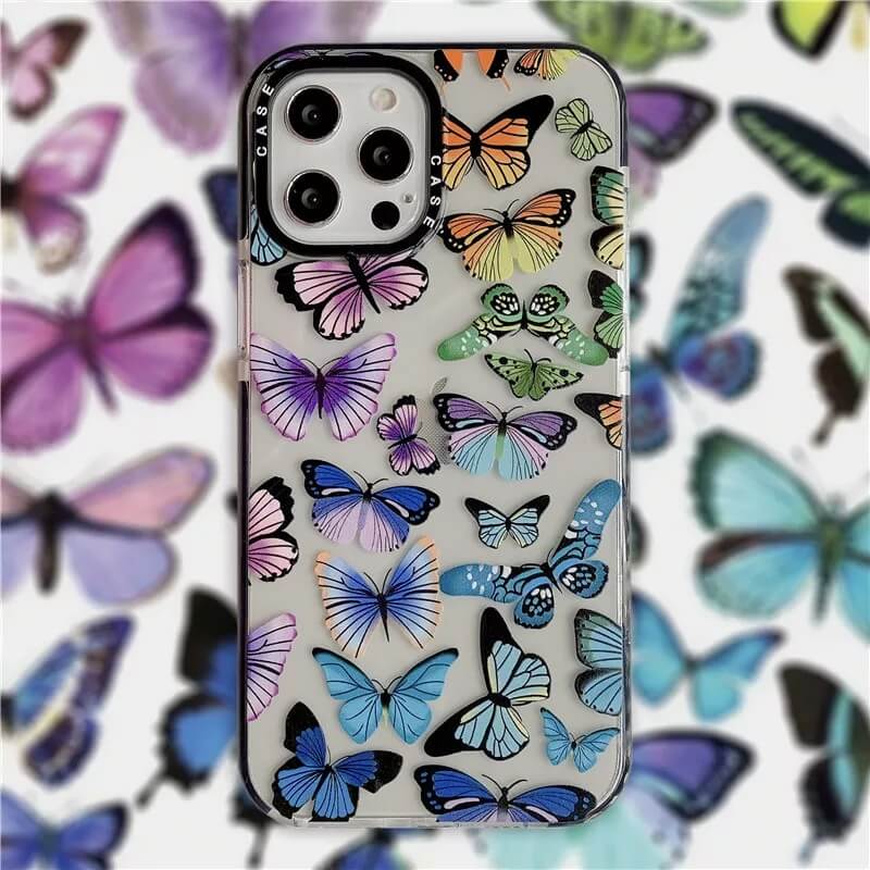 Butterfly Impact Case For iPhone Soft Silicon