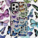 Protective Apple iPhone Back Cover - Butterfly Impact Case For iPhone Soft Silicon - Style 2