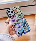 Protective Apple iPhone Back Cover - Butterfly Impact Case For iPhone Soft Silicon - Style 3