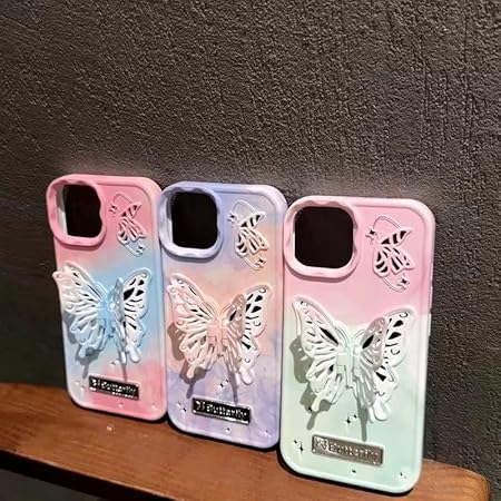Cute Butterfly with Wings Case for Iphone