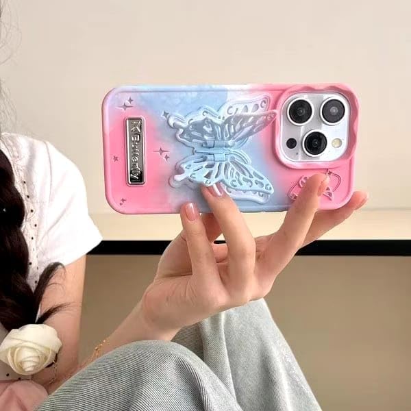 Cute Butterfly with Wings Case for Iphone