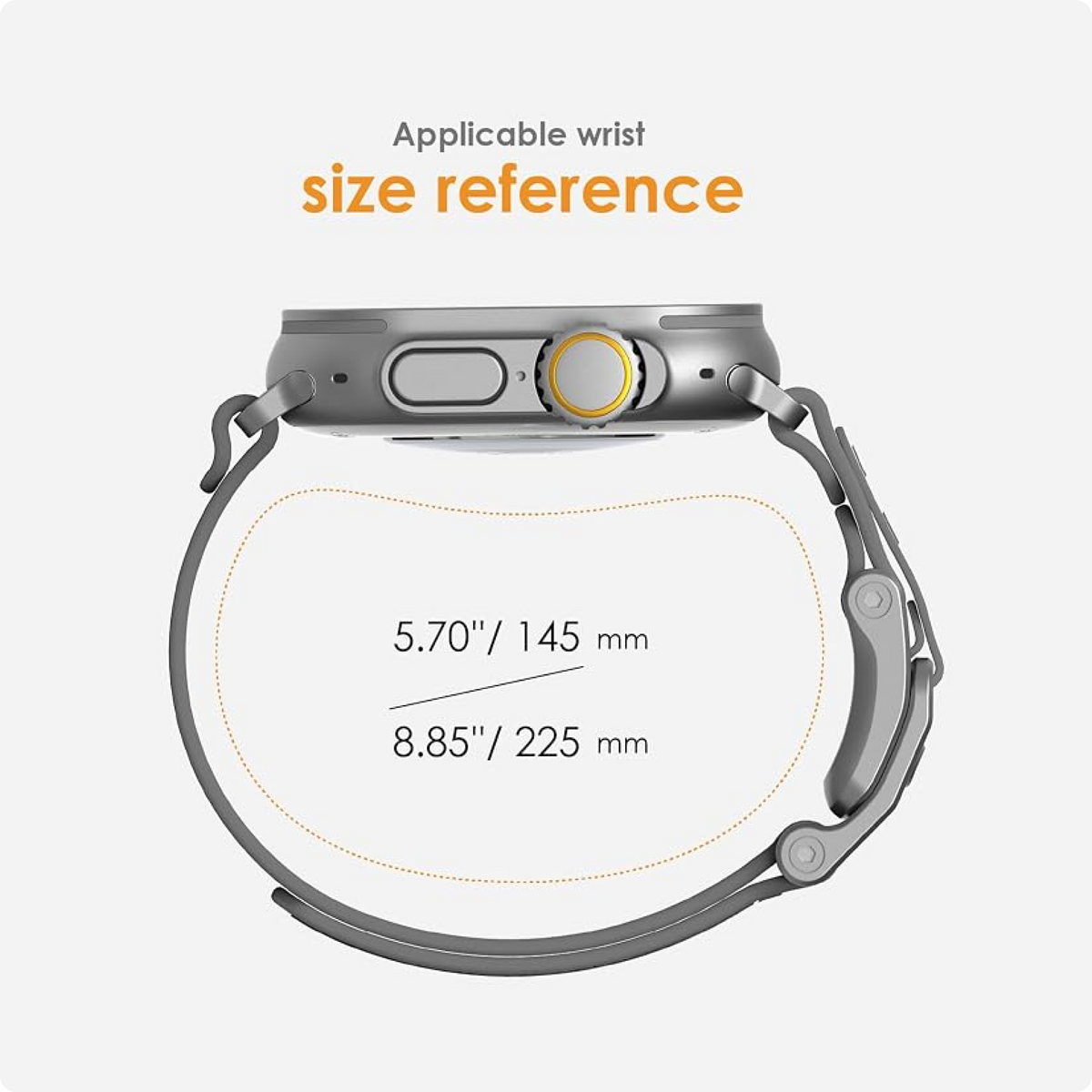 Aulumu A11 Mag Buckle Slim Band for Apple Watch Series