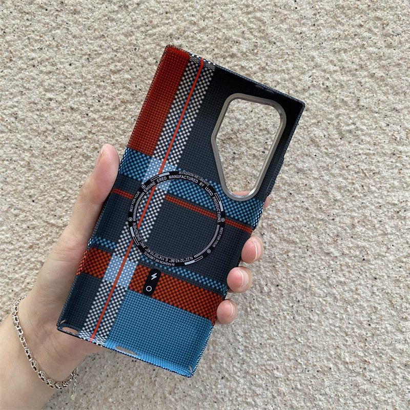 Magnetic Fiber Case for Samsung
