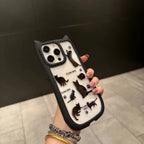 Protective Apple iPhone Back Cover - Cute Kitty Ear Case for iPhone - Style 2